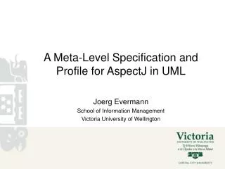 A Meta-Level Specification and Profile for AspectJ in UML