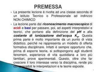 premessa
