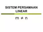 PPT - SISTEM PERSAMAAN LINEAR DUA VARIABEL PowerPoint Presentation ...