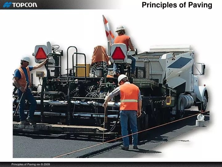 principles of paving