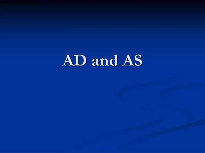 ad and as