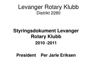 levanger rotary klubb distrikt 2280