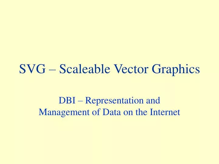 svg scaleable vector graphics