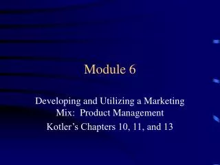 Module 6