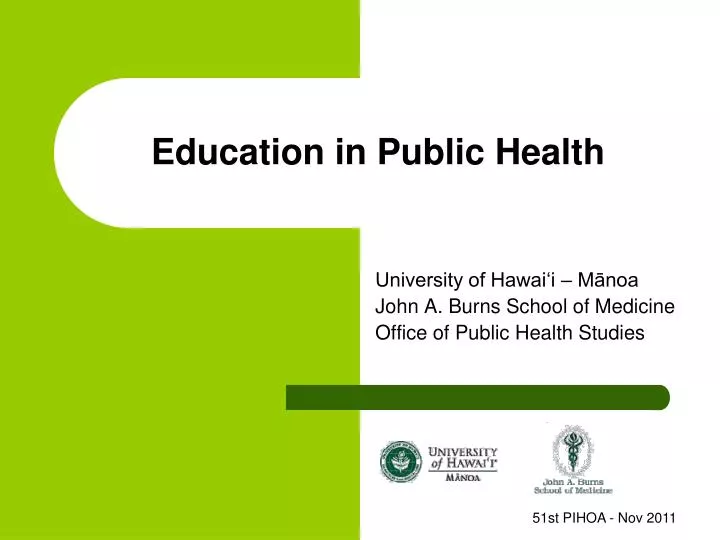 education in public health