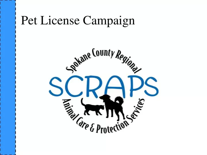 pet license campaign