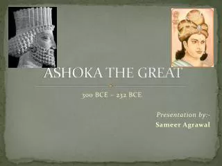 ASHOKA THE GREAT