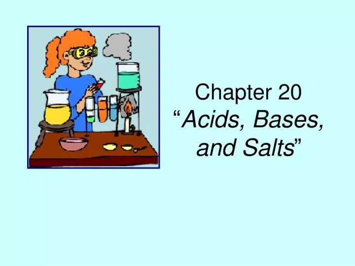 chapter 20 acids bases and salts