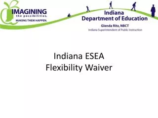 Indiana ESEA Flexibility Waiver