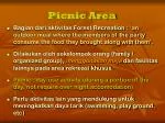 Picnic Area - slide 1