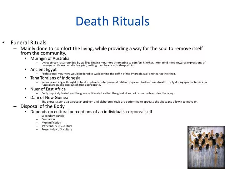 death rituals