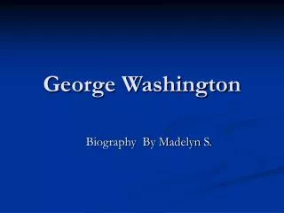 George Washington