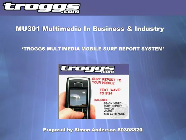 mu301 multimedia in business industry