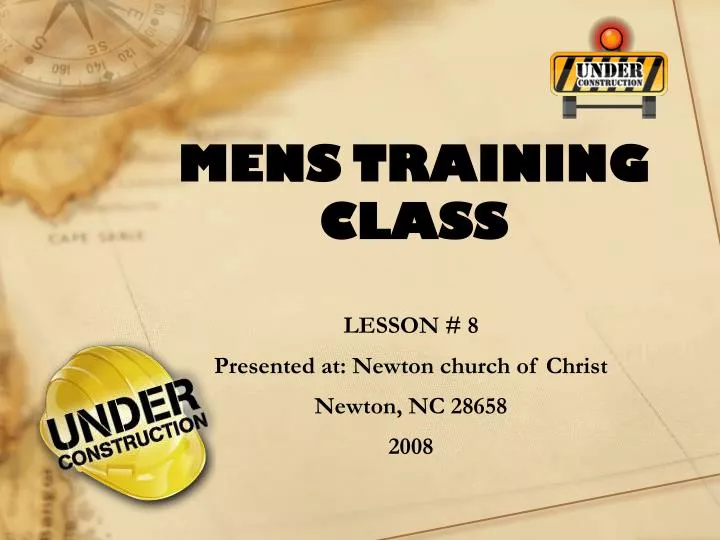 mens training class