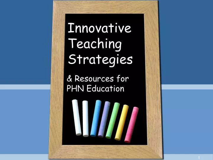 innovative teaching strategies