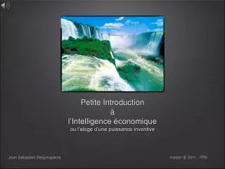 petite introduction l intelligence conomique ou l eloge d une puissance inventive