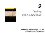 Dealing with Competition - slide 1
