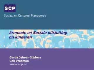 armoede en sociale uitsluiting bij kinderen