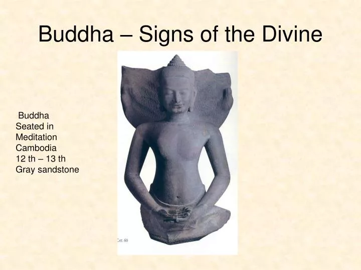 buddha signs of the divine