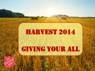 Harvest 2014