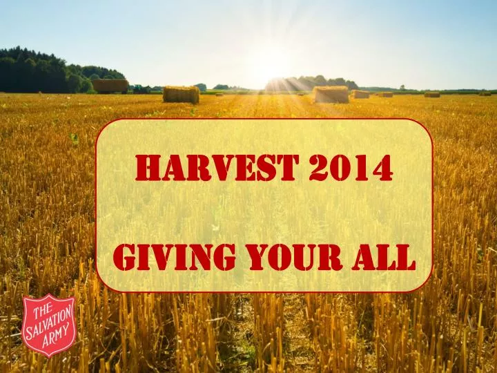 harvest 2014