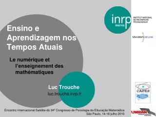 ensino e aprendizagem nos tempos atuais
