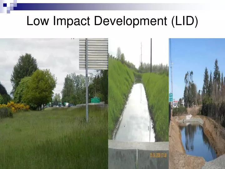 low impact development lid
