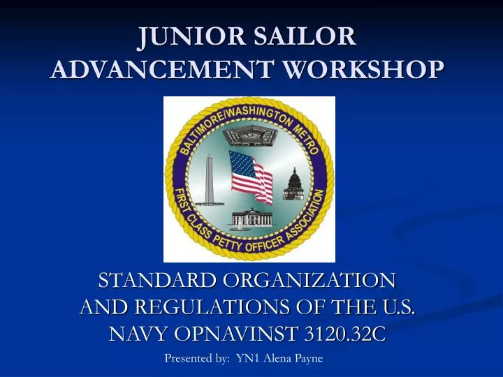 junior sailor advancement workshop