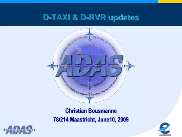 d taxi d rvr updates