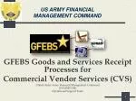 US ARMY FINANCIAL MANAGEMENT COMMAND - slide 1