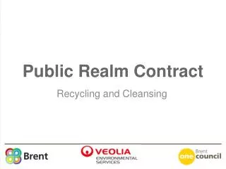 Public Realm Contract