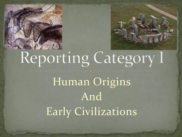 reporting category i