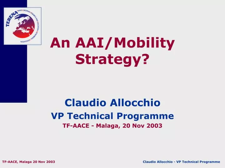 an aai mobility strategy
