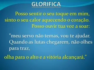 glorifica