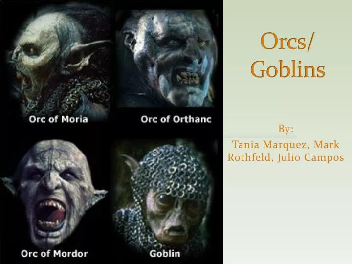 orcs goblins