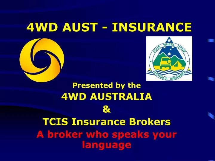 4wd aust insurance