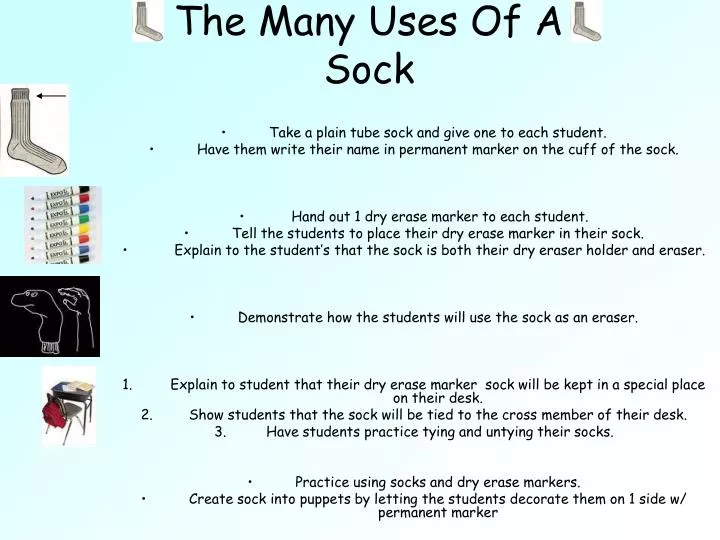 the many uses of a sock