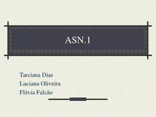 asn 1