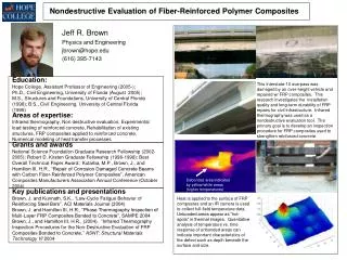 Nondestructive Evaluation of Fiber-Reinforced Polymer Composites