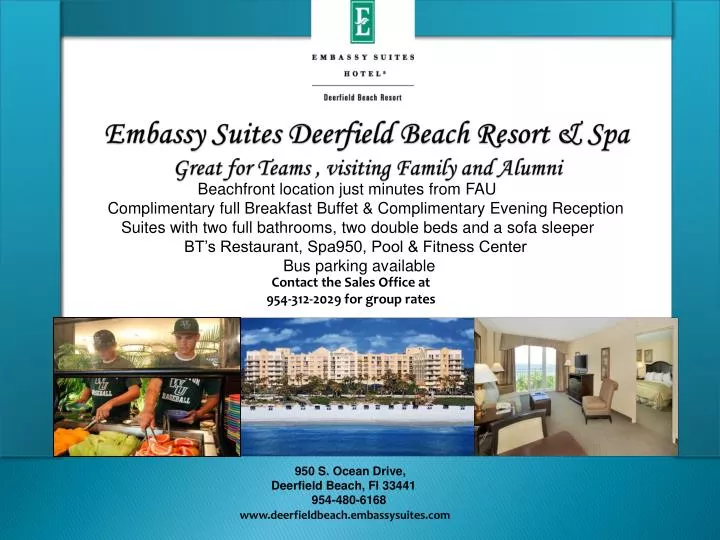 embassy suites deerfield beach resort spa great for teams visiting family and alumni