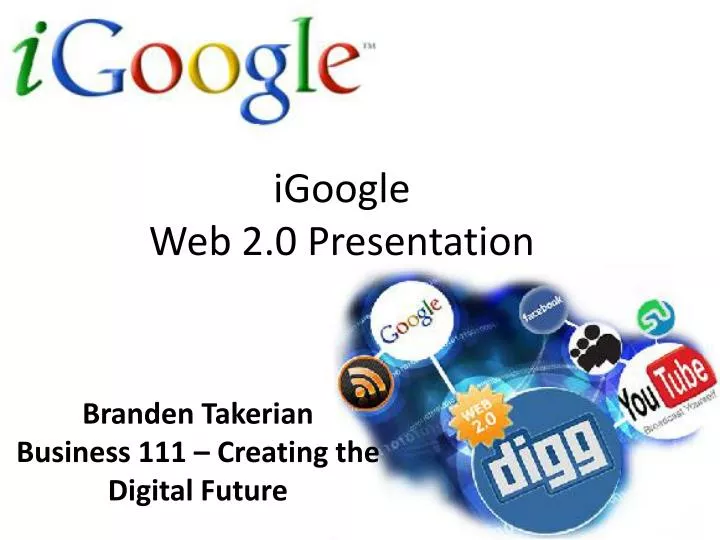 igoogle web 2 0 presentation
