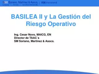 basilea ii y la gesti n del riesgo operativo