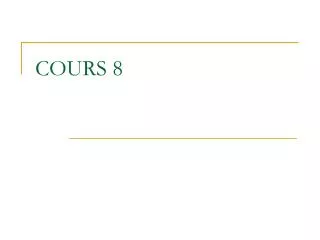 cours 8