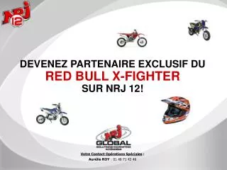 devenez partenaire exclusif du red bull x fighter sur nrj 12