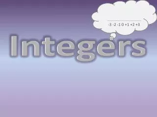 Integers