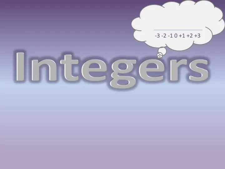 integers