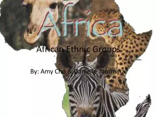 African Ethnic Groups