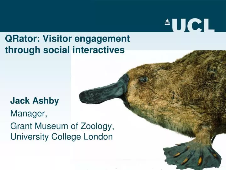 qrator visitor engagement through social interactives