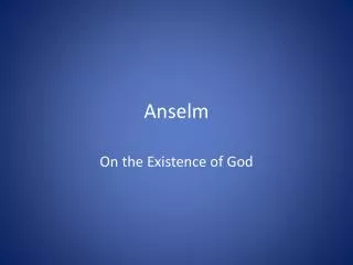 Anselm