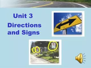 Directions and Signs
